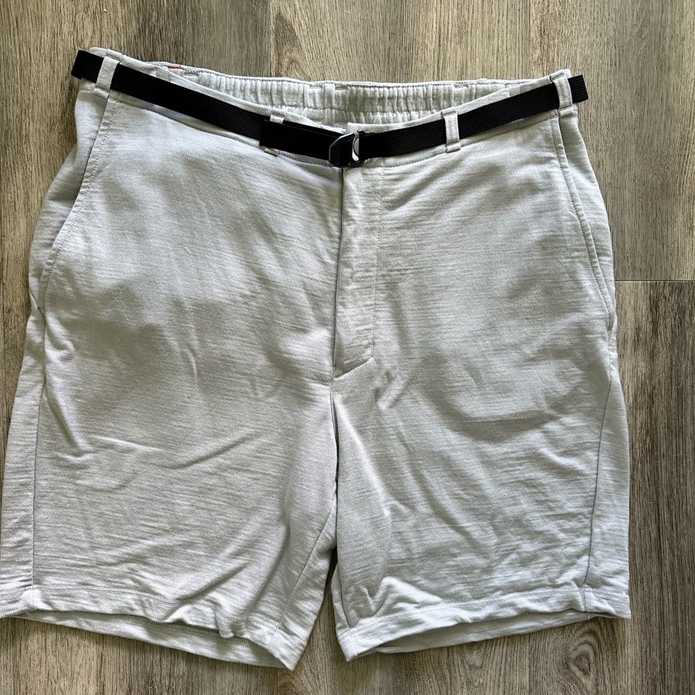 The North Face x Ice Breaker Gray Flat Front Shorts